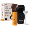 image:imageNood NEW Flasher 20  Serum  Shaving Starter Kit  IPL Laser Hair Removal Device for Women amp Men with Refillable 5Blade Razors amp After Shave to Prevent Ingrowns amp Slow Hair Regrowth  Matte Black