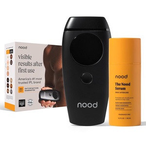 image:imageNood NEW Flasher 20  Serum  IPL Laser Hair Removal Device for Women amp Men with After Shave to Treat amp Prevent Ingrown Hairs Bumps Slowing Hair Regrowth  PainFree IPL Hair Removal  Matte Black