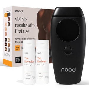 image:imageNEW Nood Flasher 20 Kit  IPL Laser Hair Removal Device for Women amp Men  Painfree amp Permanent Visible Results After First Use amp Works Everywhere  Pre amp Post IPL Treatment Included  Matte Black